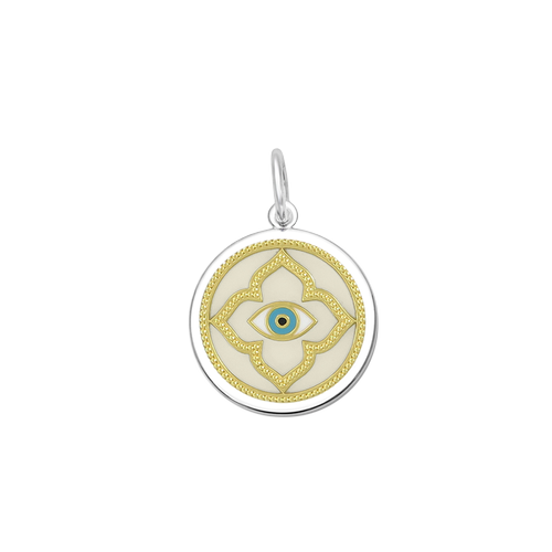 Evil Eye Gold Pendant