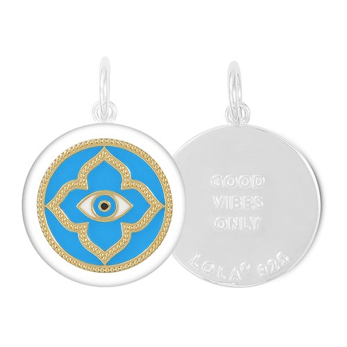 Evil Eye Gold Pendant