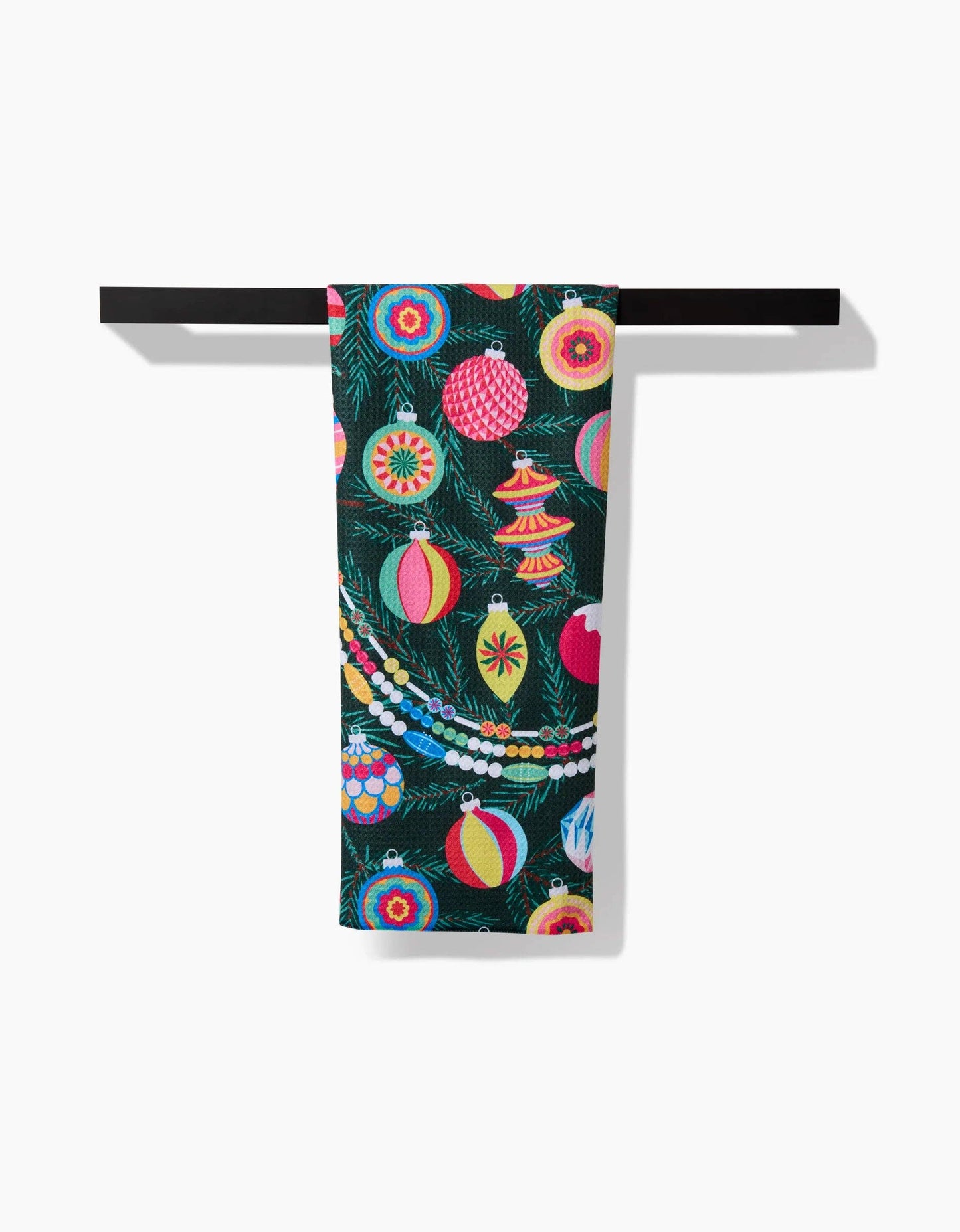 Shiny Ornaments Tea Towel
