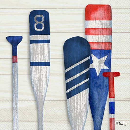 Paper Cocktail Napkins Pack Of 20 Port Oars