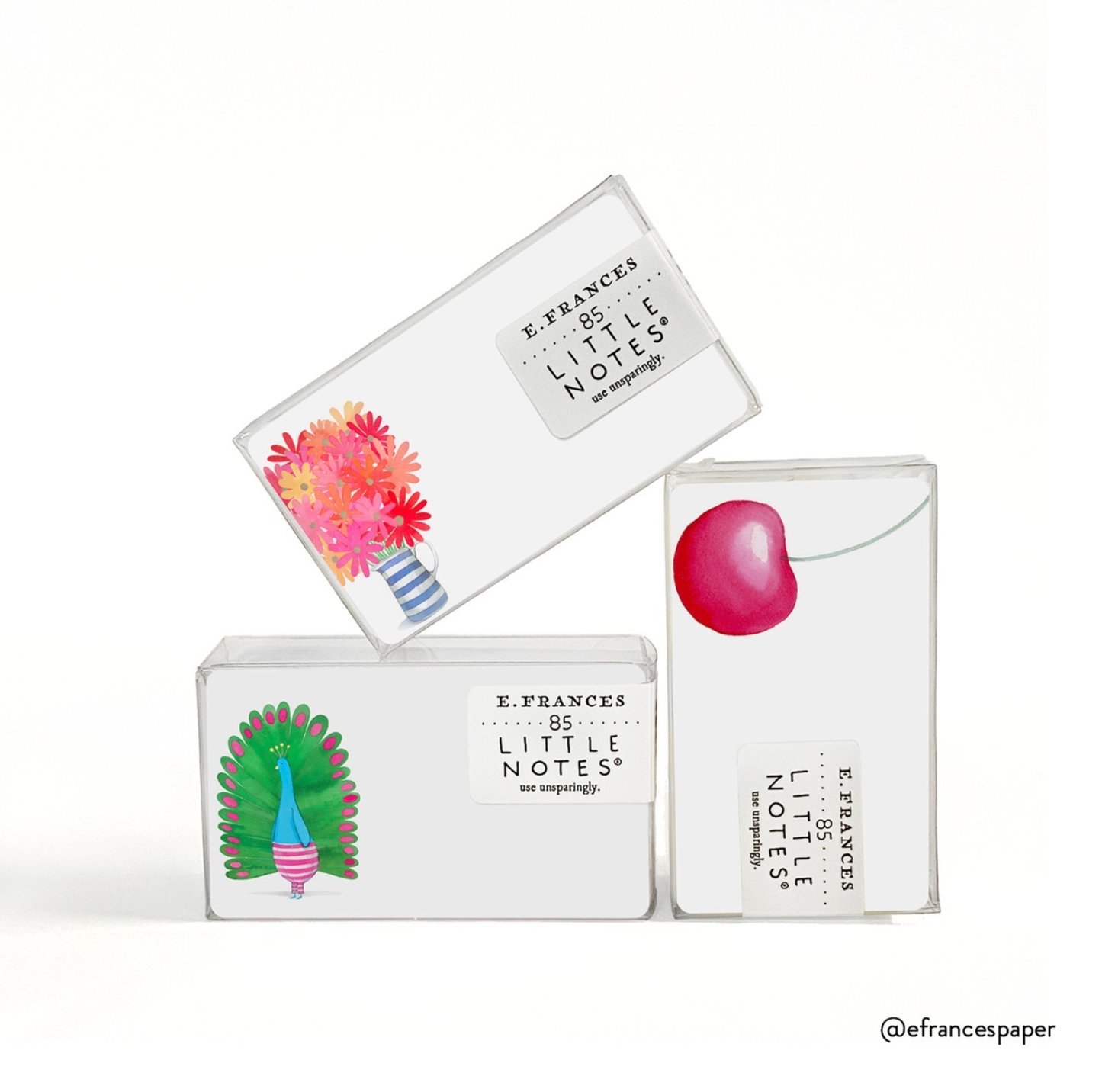Blueberry Little Notes – Boxed Set of 85 Mini Notecards