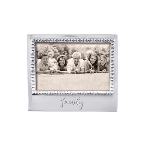 Family Beaded 4 x 6 Frame