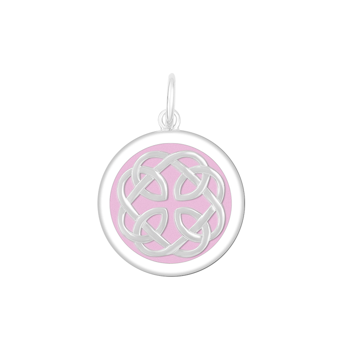 Father & Daughter Silver Pendant