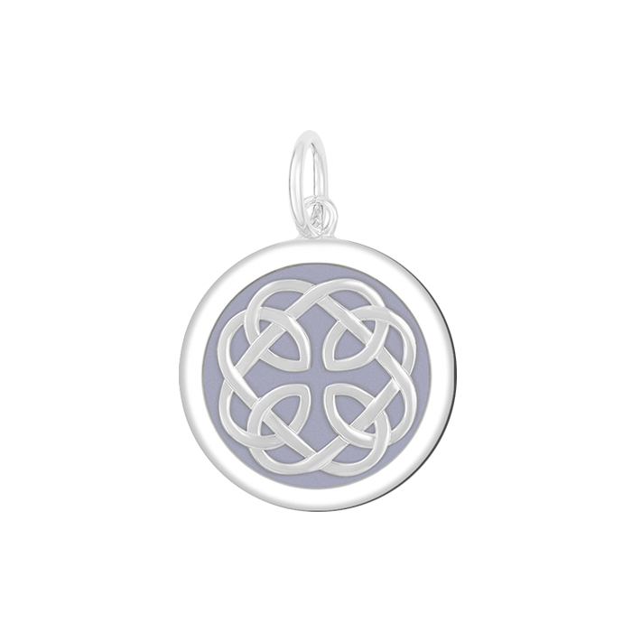 Father & Daughter Silver Pendant