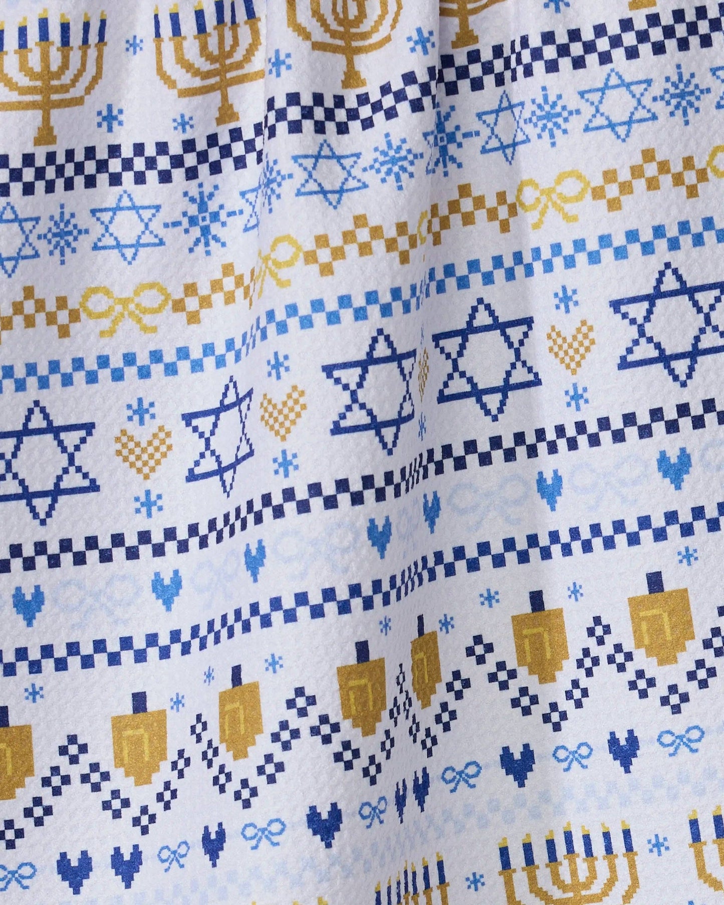 Hanukkah Sweater Tea Towel