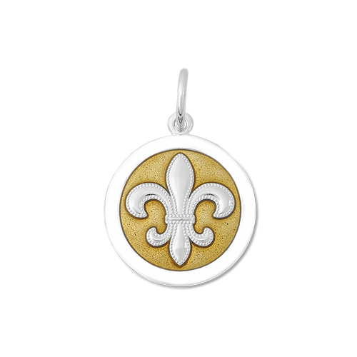 Fleur de Lis Silver Pendant