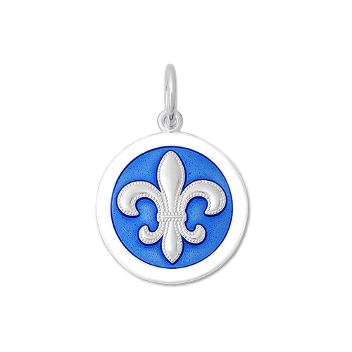 Fleur de Lis Silver Pendant