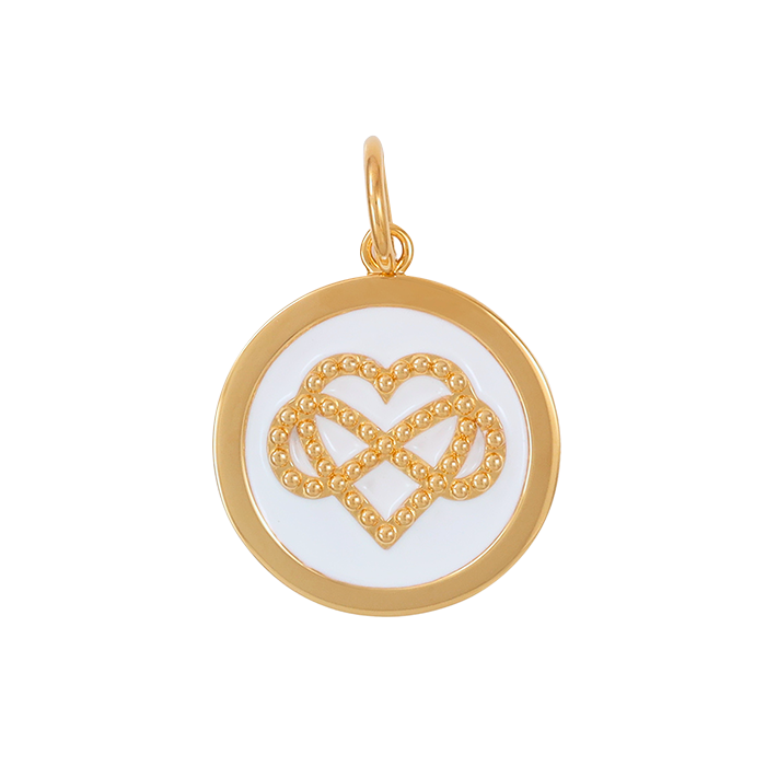 Grandmother & Granddaughter Gold Pendant