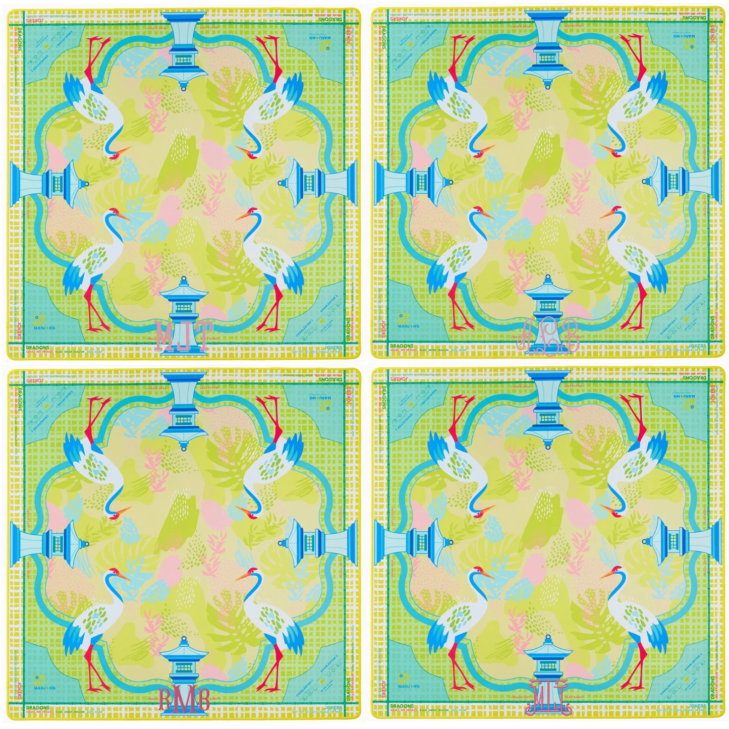 Hampton Mahjong Mat in Tube