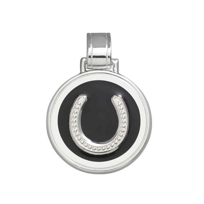 Horseshoe Silver Pendant