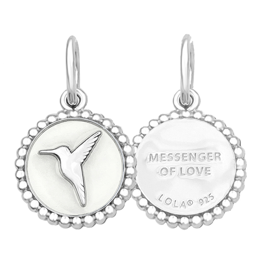 Hummingbird Silver Pendant