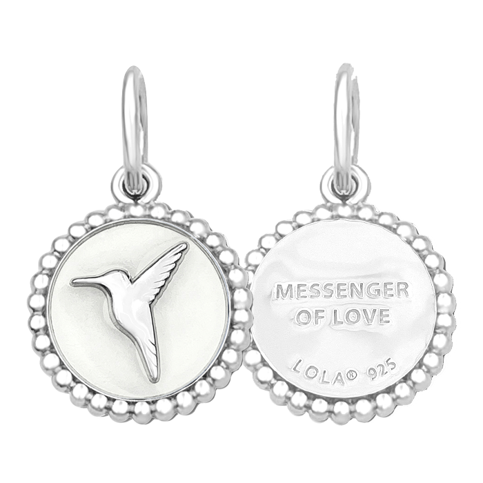 Hummingbird Silver Pendant