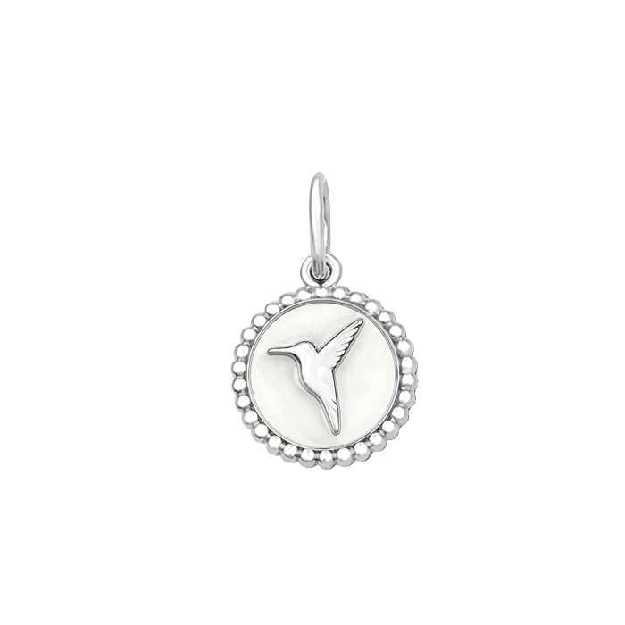 Hummingbird Silver Pendant