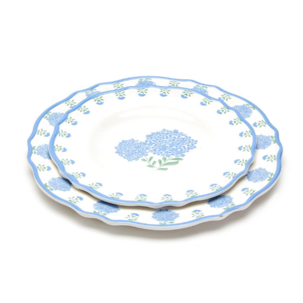 Hydrangea Dinner Plate Melamine