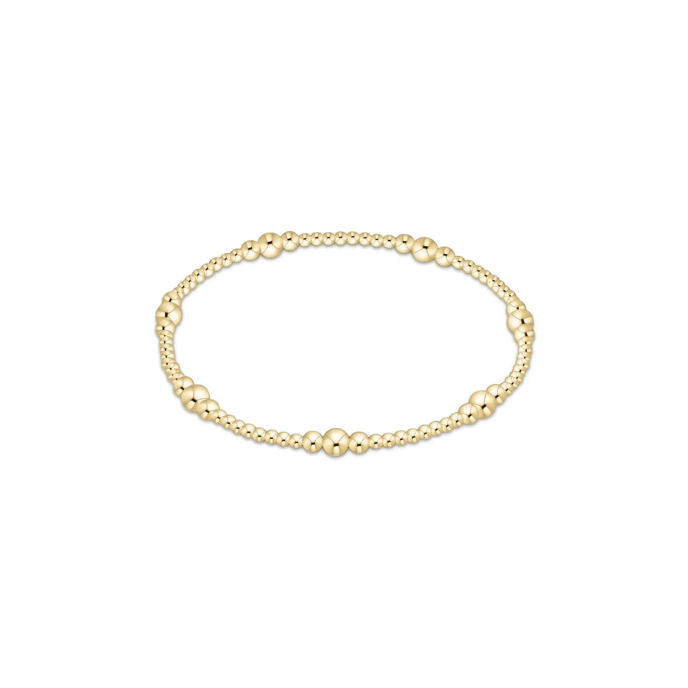 Purpose Gold 4mm Bead Bracelet