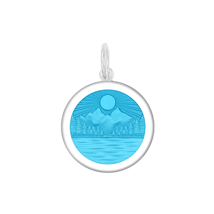 Lake Life Silver Pendant