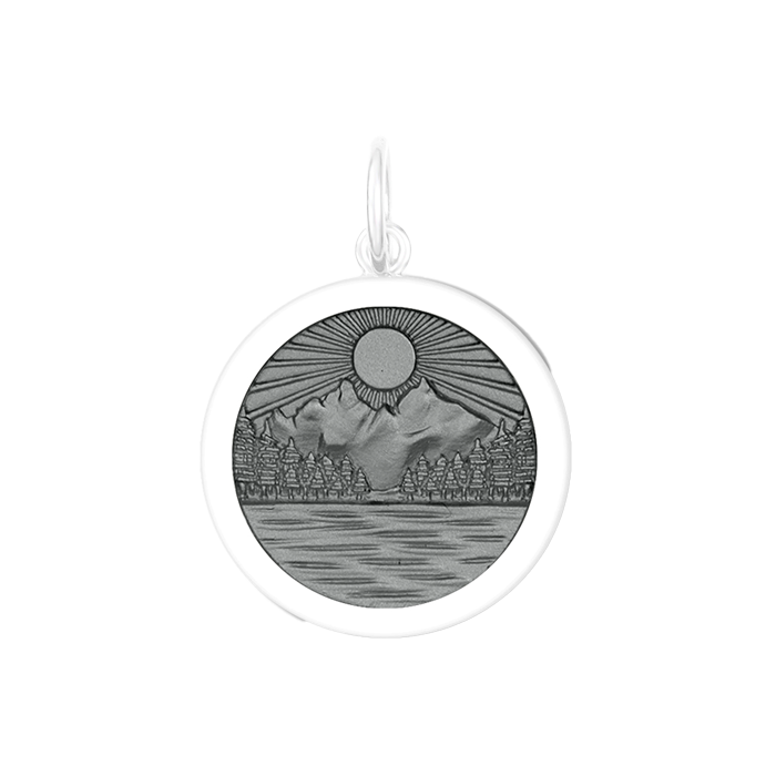 Lake Life Silver Pendant