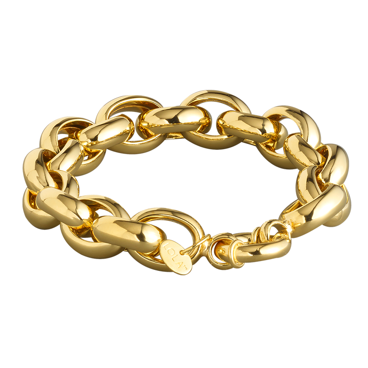 Rolo Large Bracelet Gold 13mm