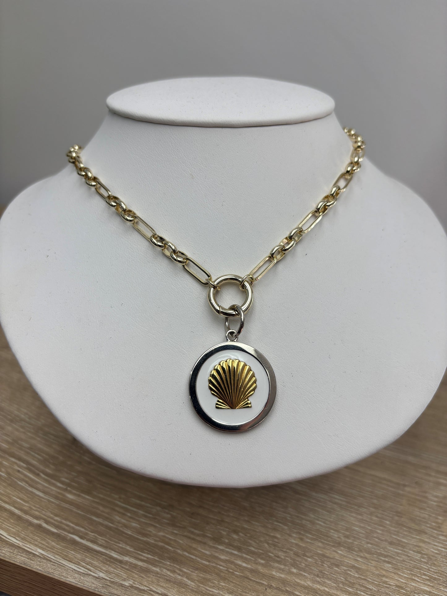 Lariat Necklace - Charm Bar - Gold or Silver
