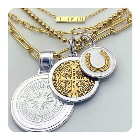 Horseshoe Gold Pendant