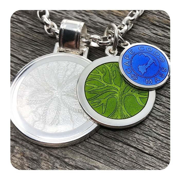 Sand Dollar Silver Pendant