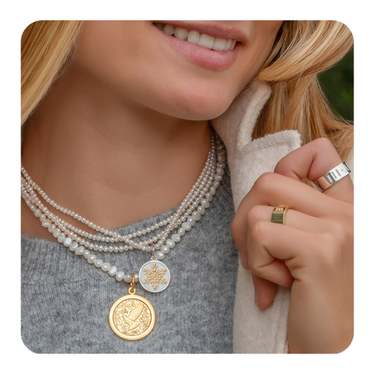 Dove Gold Pendant