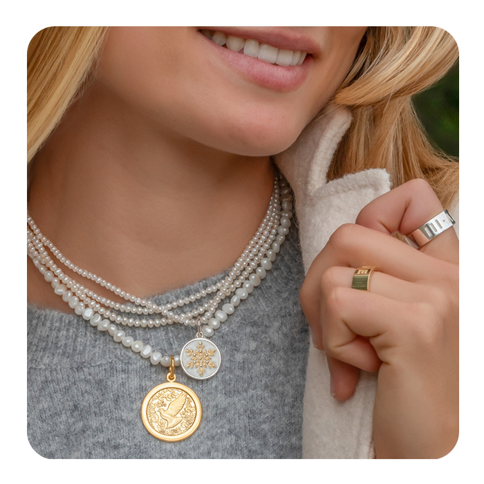 Dove Gold Pendant