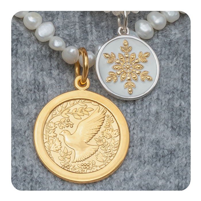 Dove Gold Pendant