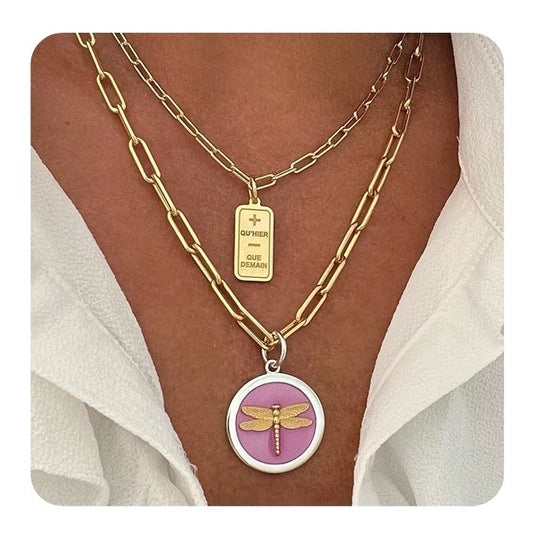 Love Poem Tag Gold