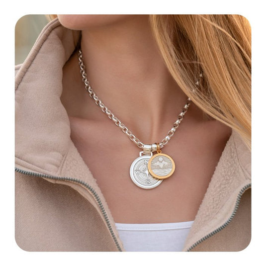 Lake Life All Gold Pendant