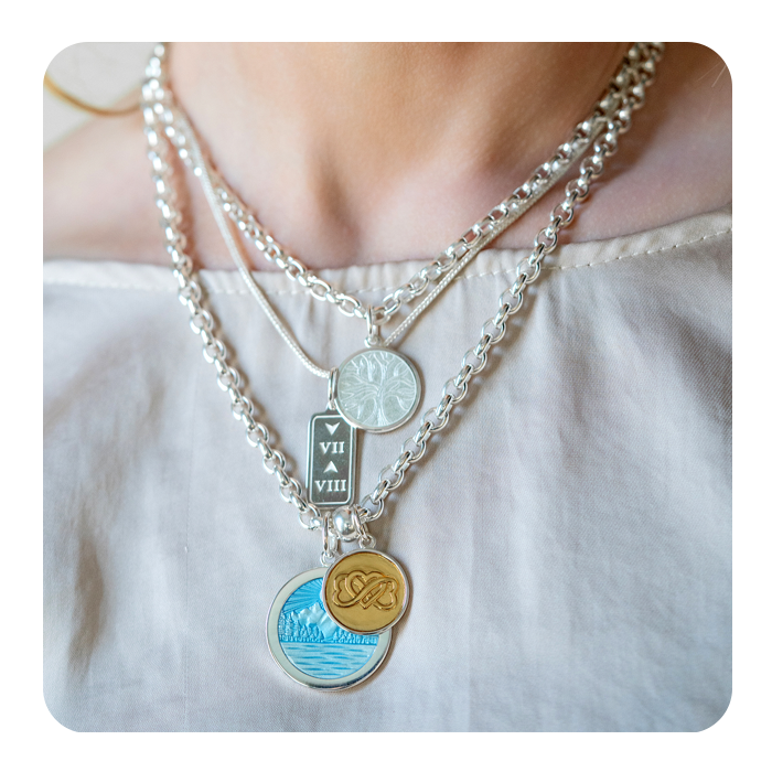 Mother & Son Pendant