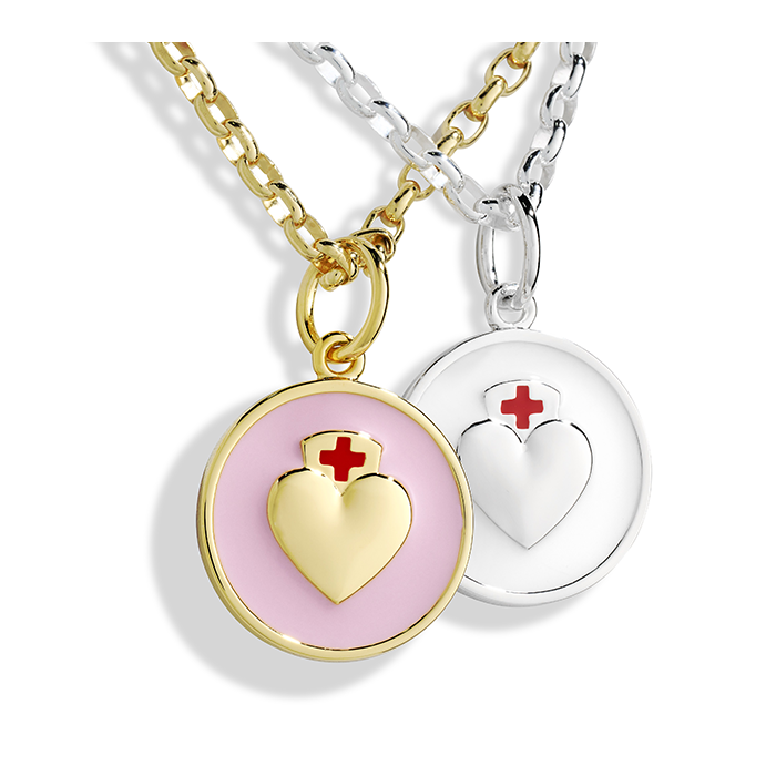 Nurse All Gold Pendant