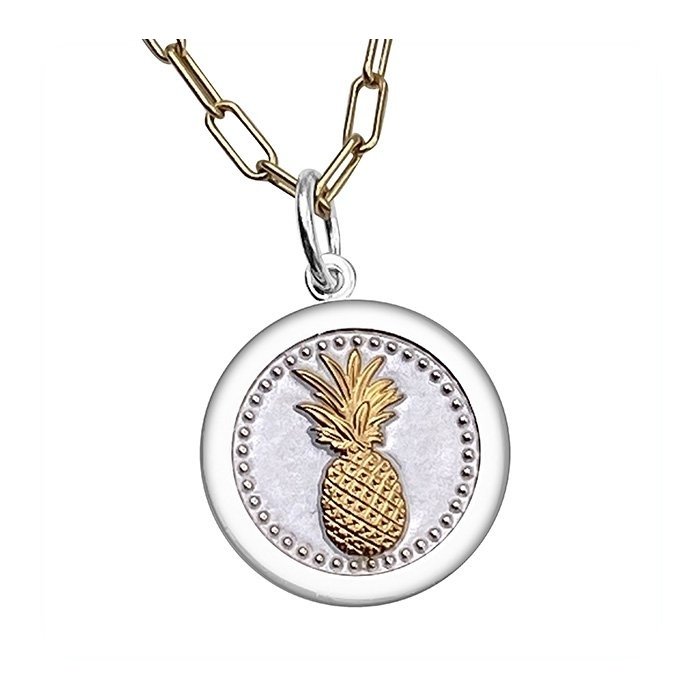 Pineapple Gold Pendant