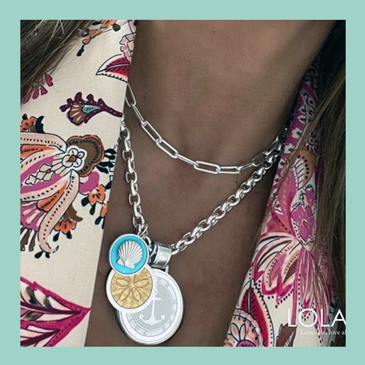 Shell Pendant Silver