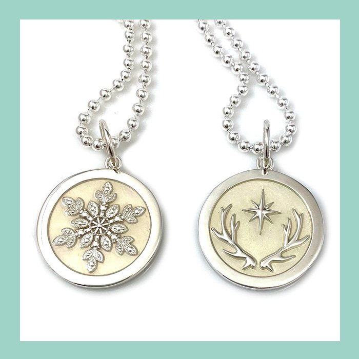 Snowflake Pendant Silver