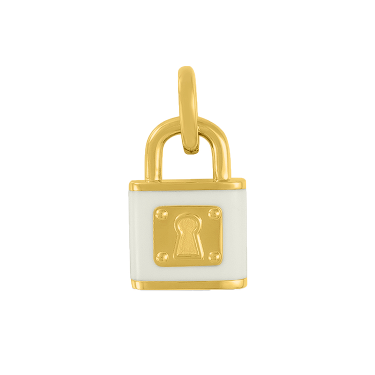 Love Lock Pendant Gold