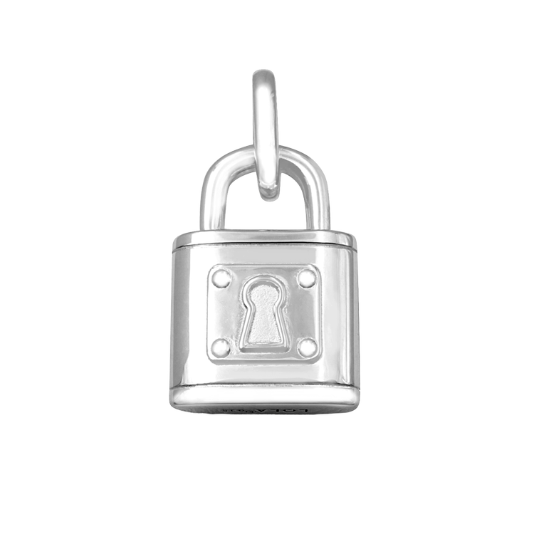 Love Lock Pendant Silver