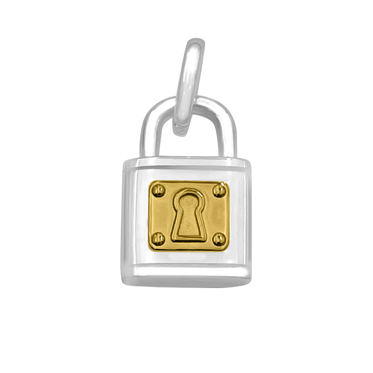 Love Lock Pendant Silver