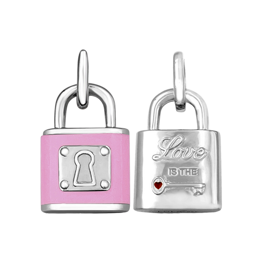 Love Lock Pendant Silver
