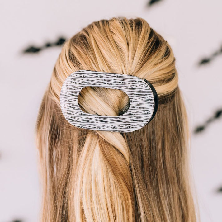 Mummy Knows Best Large Flat Round Hair Clip
