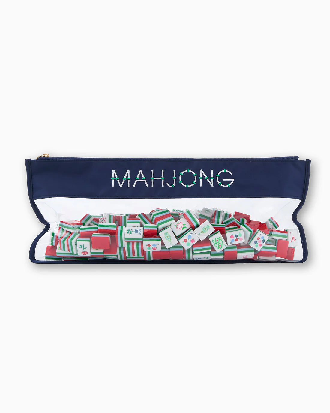 Bamboo Mahjong Bag Navy
