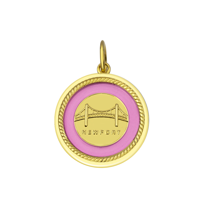 Newport Bridge Gold Pendant