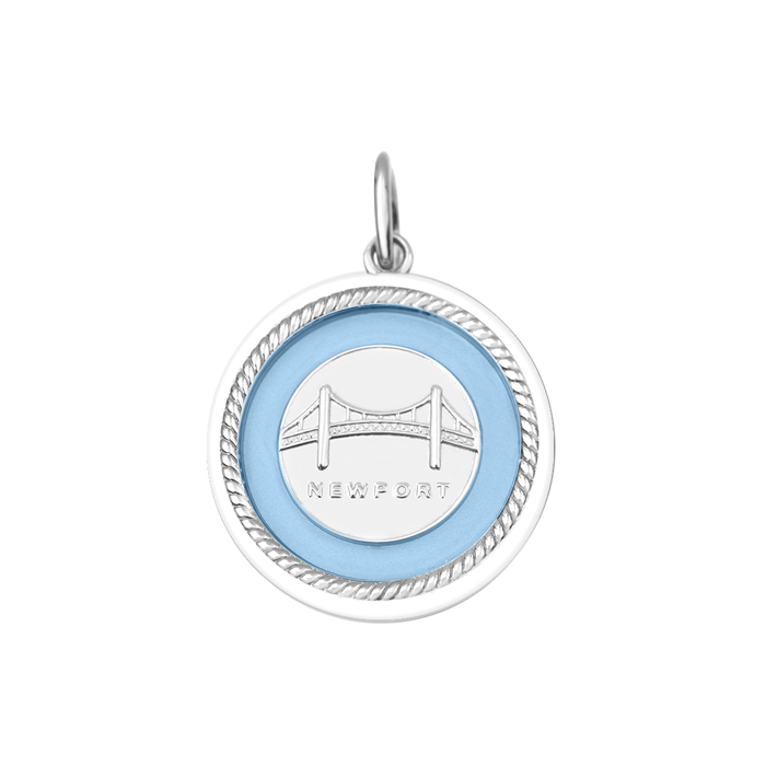 Newport Bridge Silver Pendant