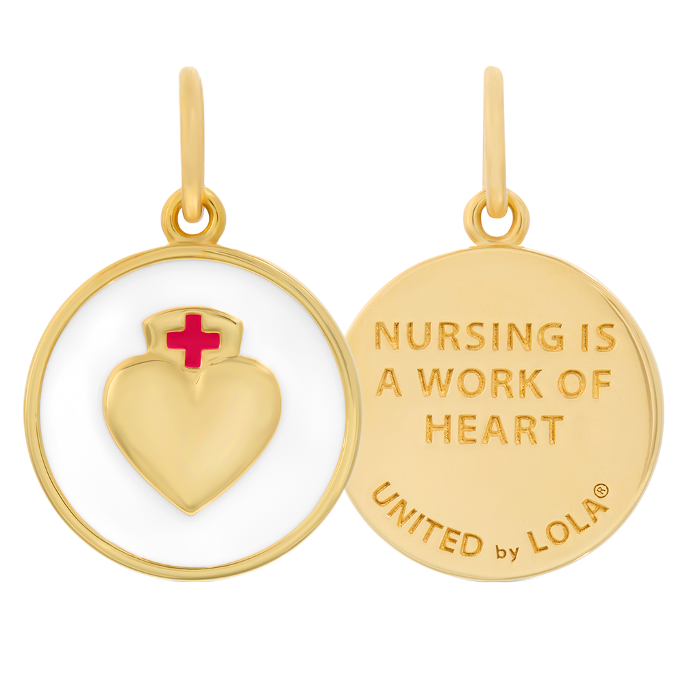 Nurse All Gold Pendant