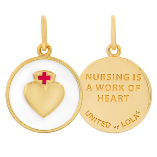 Nurse All Gold Pendant