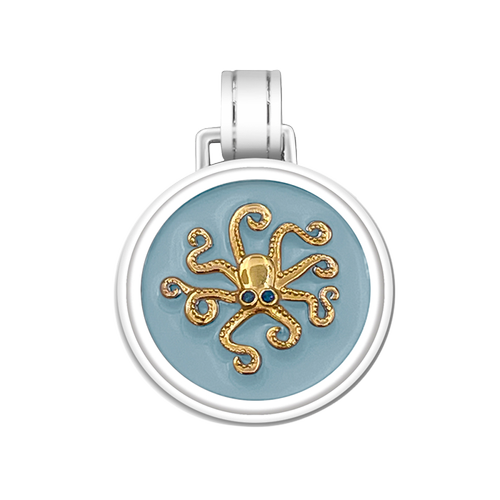 Octopus Gold Pendant