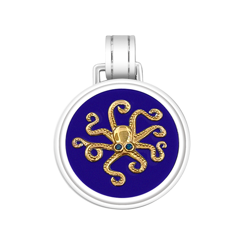 Octopus Gold Pendant