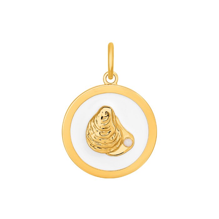 Oyster Pendant All Gold