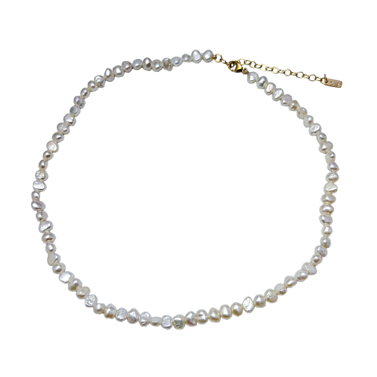 Pearl "Nugget" Choker Gold