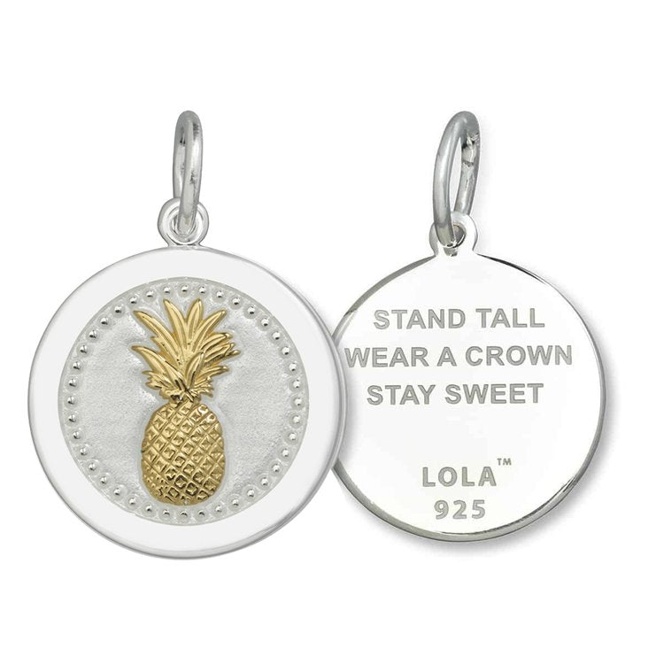 Pineapple Gold Pendant